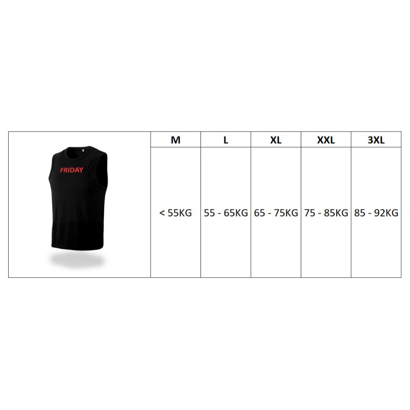Áo thun thể thao ba lỗ unisex 7 ngày Sportslink