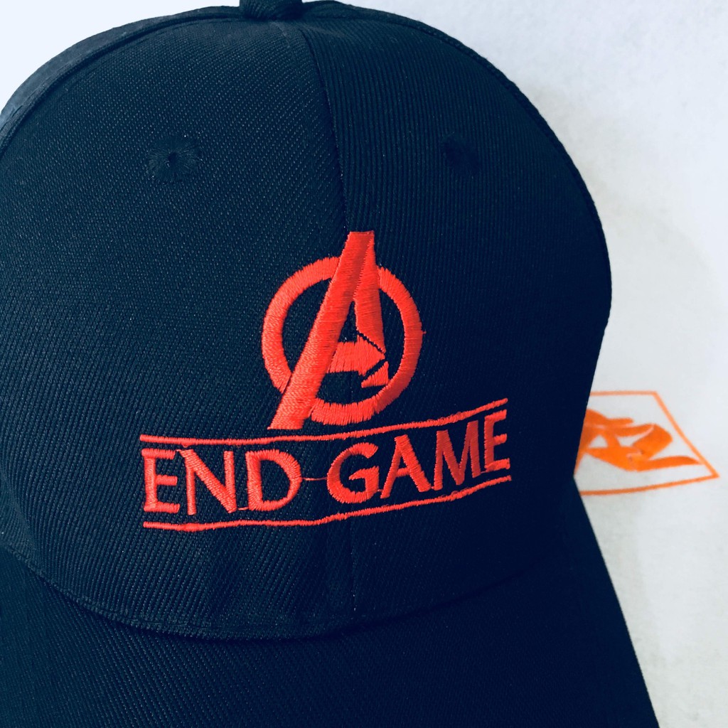 Nón kết thêu logo Marvel Avengers Endgame - Mũ Lưỡi Trai AZ MT62
