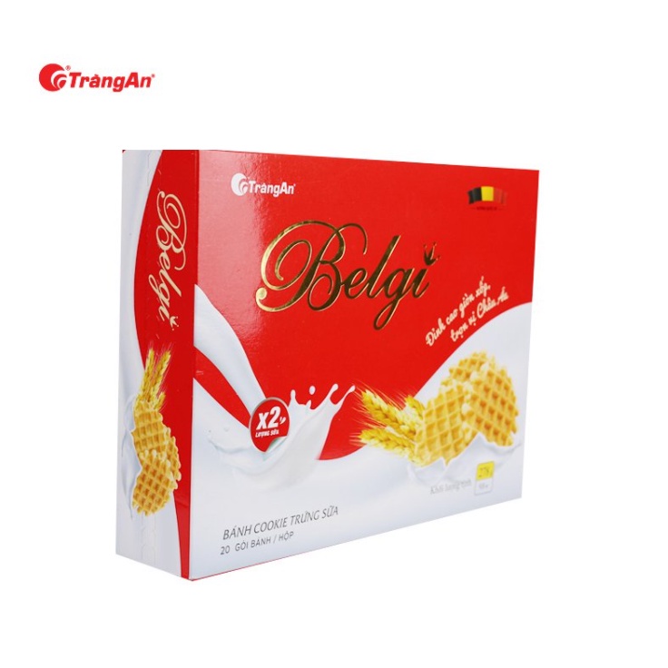 Bánh Trứng Sữa Belgi Tràng An Hộp 278g