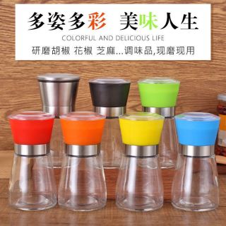 Lọ xay tiêu thủy tinh siêu tiện dụng