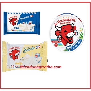 Phô mai con bò cười vị truyền thống 8 miếng 112g- phomai belcube 15 viên