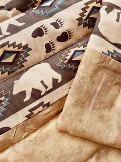 Set chăn gối 100% cotton 110x150