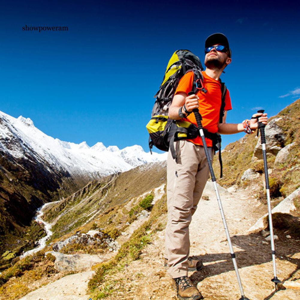 Gậy đi bộ chống sốc bằng hợp kim nhôm có thể thu gọn