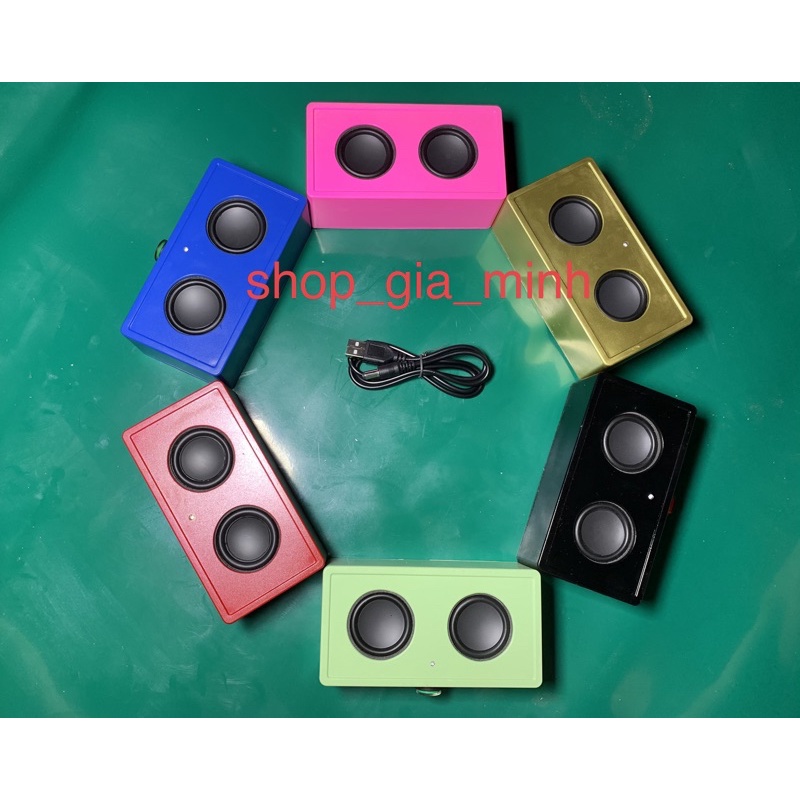 Loa bluetooth di động mini bass treble cực hay