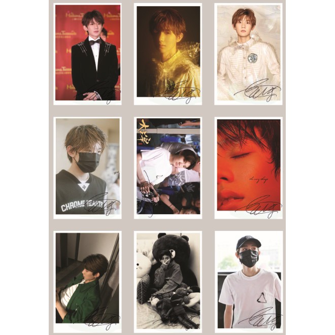 Lomo card ảnh TFBOYS Vương Nguyên ( ROY WANG ) full 54 ảnh Có chữ ký