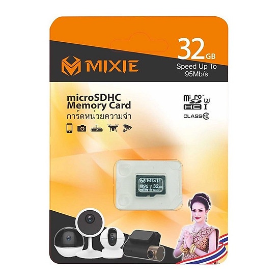 THẺ NHỚ MIXIE 128G /64GB/32G U3 4K 95MB/S - CHUYÊN DÙNG CHO CAMERA IP, MÁY QUAY VÀ ĐIỆN THOẠI