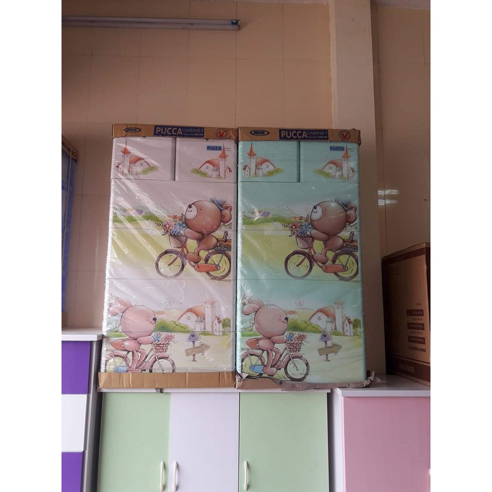 Tủ PUCCA nhựa 5 tầng Song Long
