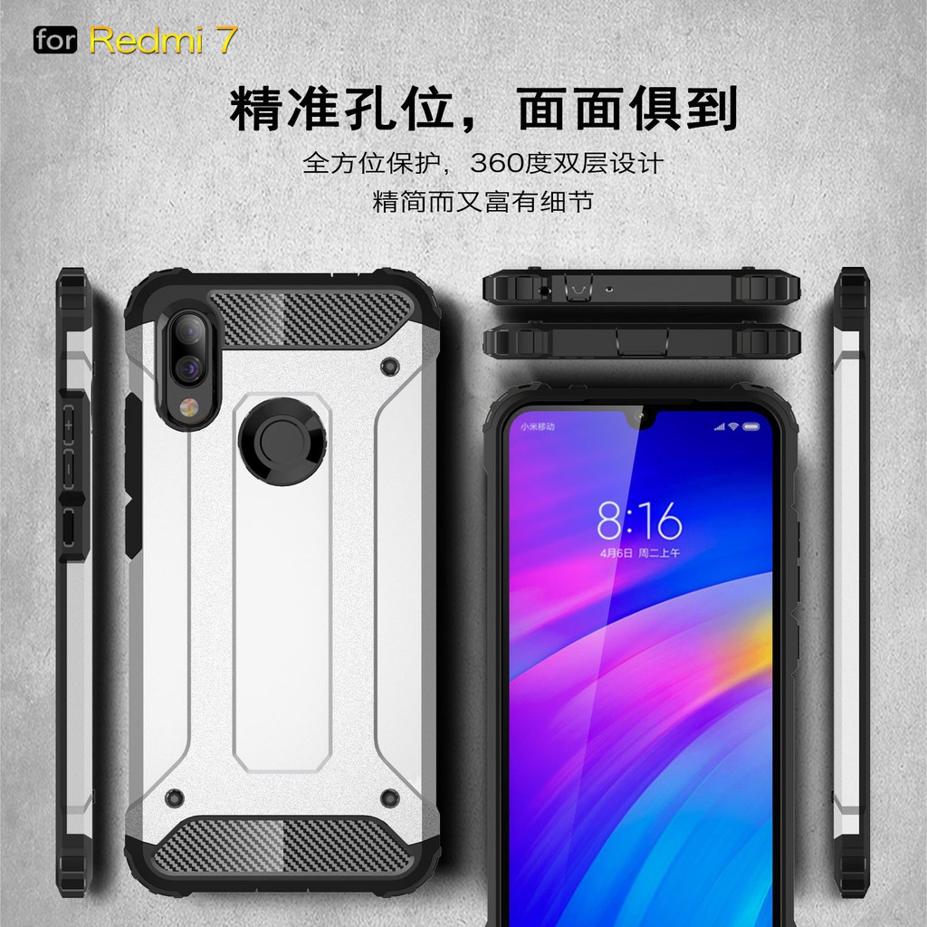 Ốp lưng bảo vệ cao cấp cho Xiaomi Redmi 7
