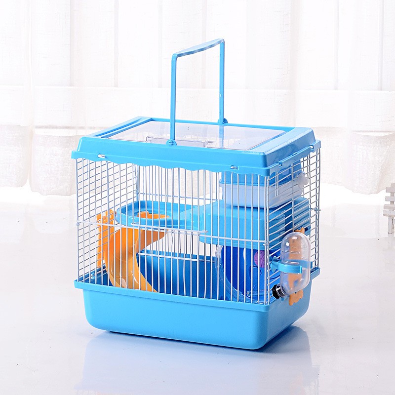 lồng hamster - Lồng ếch nắp mica hamster