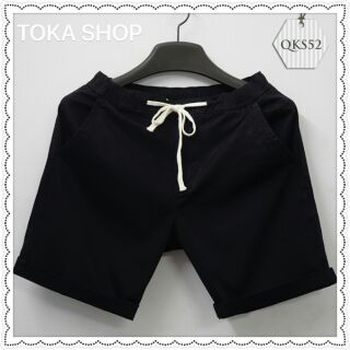 Quần short kaki nam siêu đẹp chất vải kaki thun có co giãn