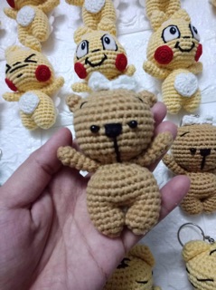 Móc khoá len đồng giá 85k