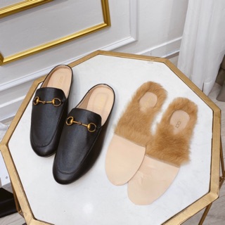 Sục gucci lông tháo rời khoá ngang spsl fullbox bill túi giấy