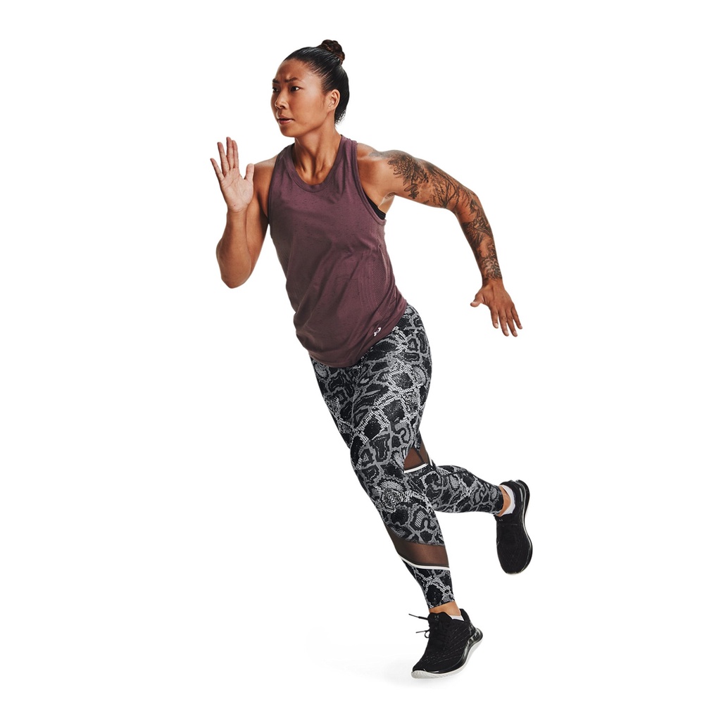 Quần legging chạy bộ nữ Under Armour Speedpocket II - 1368266-001