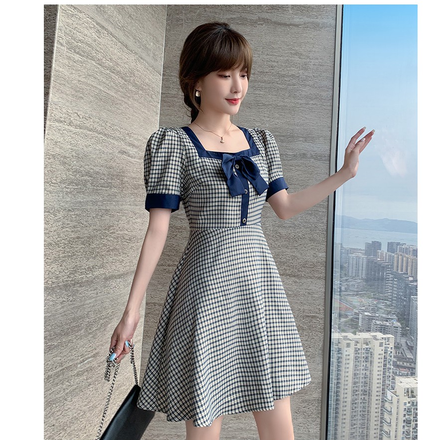 Đầm Kẻ Sọc Ca Rô Thời Trang Mùa Xuân Dành Cho Nữ 2021 | BigBuy360 - bigbuy360.vn