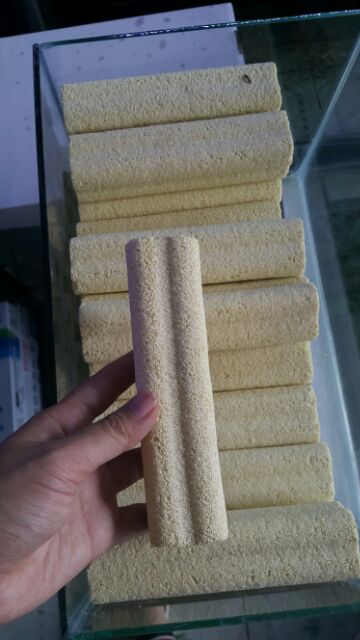 Thanh sứ lọc nước vàng 15cm