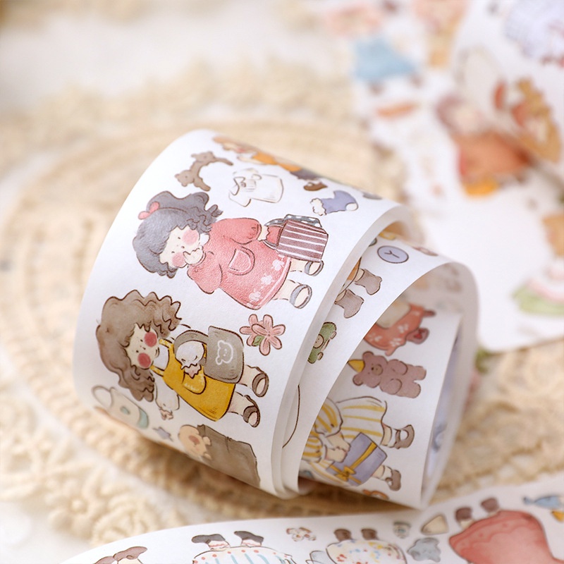 Băng keo Washi tape Fairy Tale - Những câu chuyện cổ tích - 4 mẫu