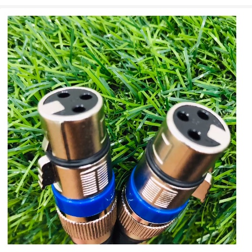 Dây canon 1 đầu cái 1 đầu hoa sen . Dùng kết nối vang cơ  xuống âmly