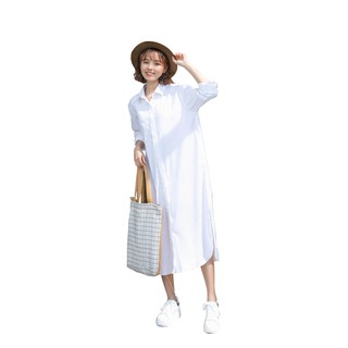 Đầm sơ mi dáng dài Dreamie (kèm đầm lót) SODA POP