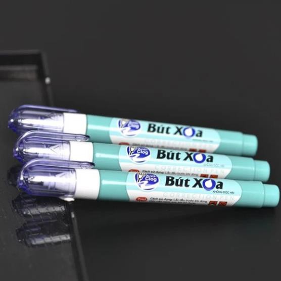 Bút Xoá Nước Thiên Long CP-05 ̣-Thân Trụ Tròn,Độ Che Phủ Bề Mặt Tốt Và Mau Khô, Không Bị Nhòe Hoàn Toàn Không Độc Hại