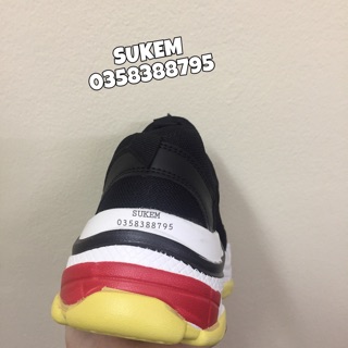 [KÈM HỘP] GIÀY BALEN TRIPLE S MÀU ĐEN 36-43