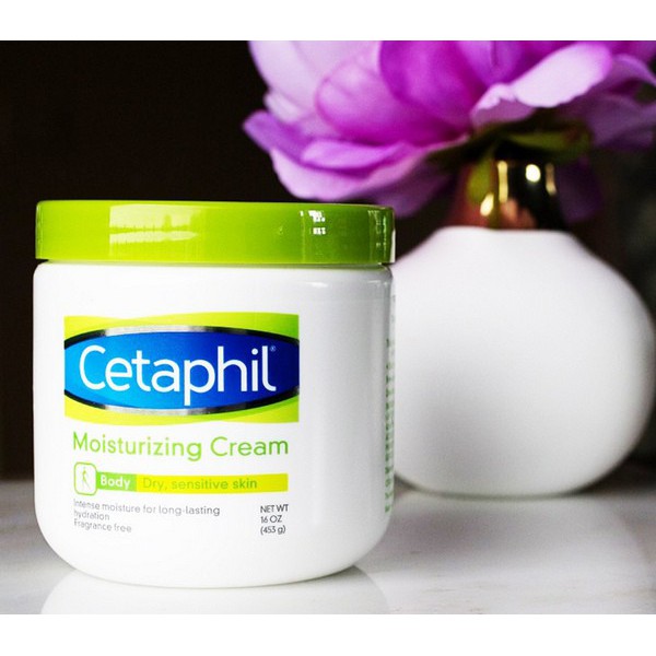 Kem dưỡng ẩm toàn thân Cetaphil dành cực khô, da nhạy cảm 453g (chuẩn Canada)