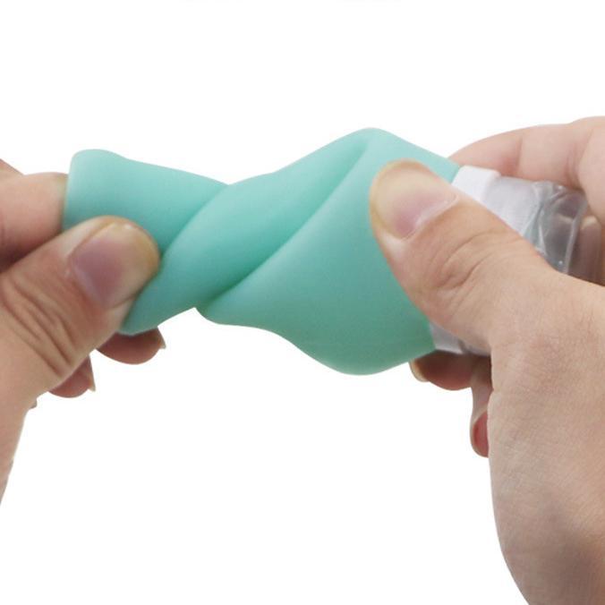 Bộ chiết mỹ phẩm / Chai Chiết Dầu Gội 100ml Bằng Silicone Tiện Dụng Mang Theo Du Lịch