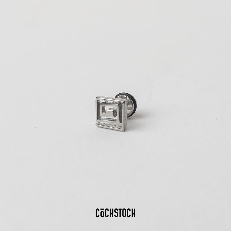 SQUARE X EARRING (giá 1 chiếc)