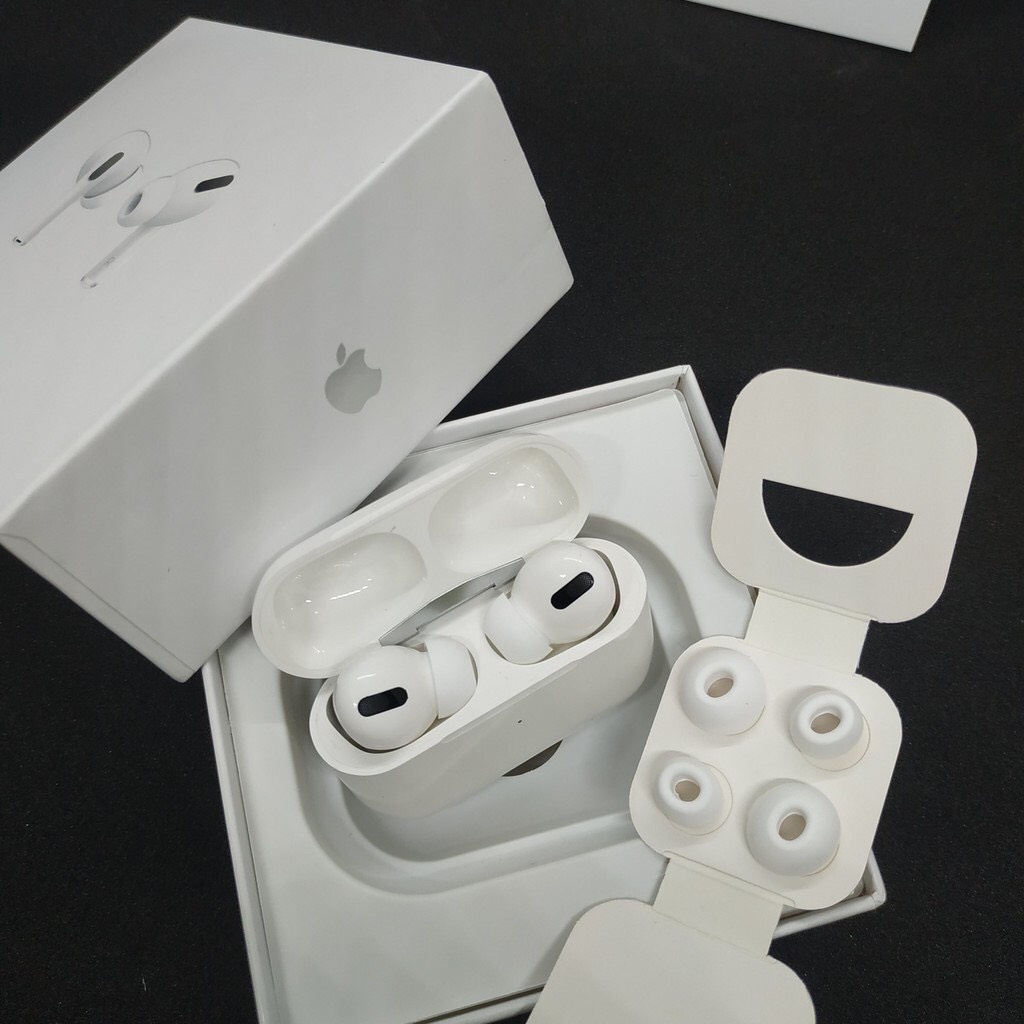 Tai Nghe Bluetooth Airpods Pro -Cảm Biến Đa Điểm,Chống Ồn, Định Vị Đổi Tên,Pin trâu, Sạc Không Dây (BH 12 tháng)