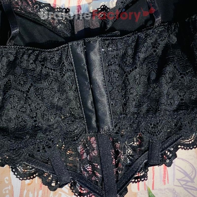 Áo lót bralette ren, croptop sexy, mút lót, mẫu honey đen [N05] | BigBuy360 - bigbuy360.vn