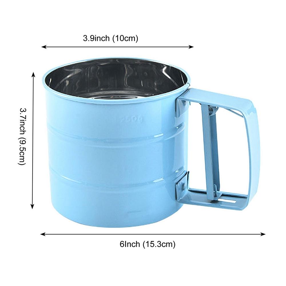Dụng Cụ Rây Bột Làm Bánh Bằng Lưới Tiện Dụng Cho Nhà Bếp