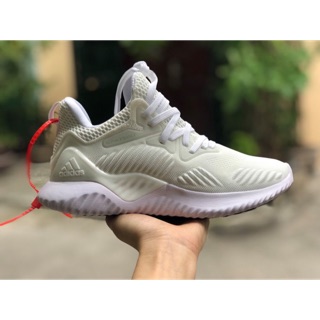 Giày thể thao nam nữ Alpha Bounce trắng kem