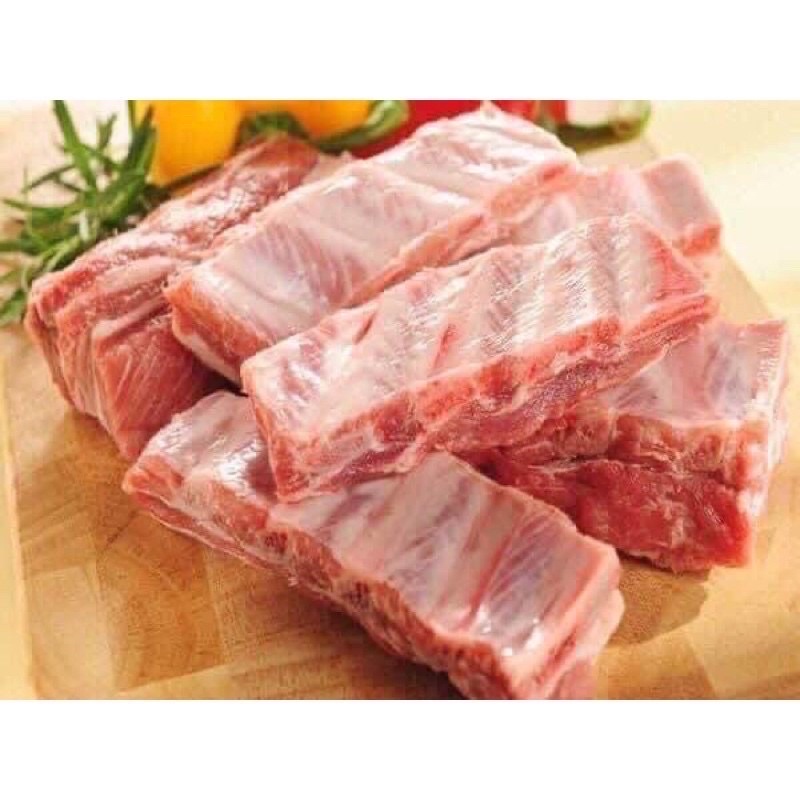 Sườn cánh buồm chặt sẵn 1kg ❤️GIÁ SỈ❤️1kg nhiều thịt nhập khẩu nga