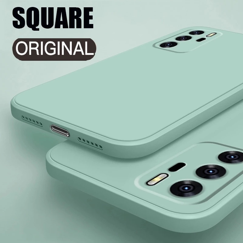 Ốp điện thoại silicone mềm mỏng khổ vuông chống sốc sang trọng cho Huawei Honor 20 Pro 10 Lite 8X Nova 5T
