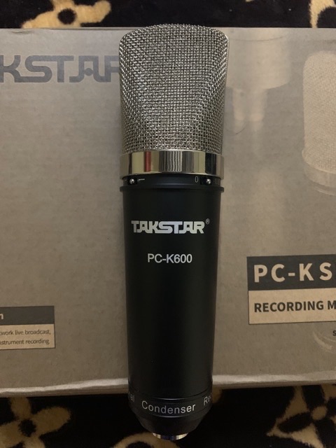 Chọn bộ thu âm livestream cao cấp Mic Takstar PC K600-Sound card XOX KS108 bảo hành 12