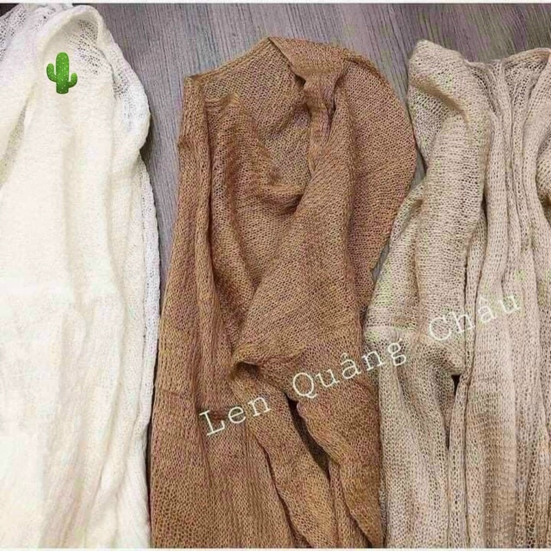 Áo Khoác Len Mỏng Cardigan , Len Quãng Châu Đẹp , Phong Cách Tiểu Thư | BigBuy360 - bigbuy360.vn