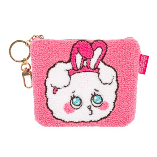 Túi Lông ARTBOX Hàn Quốc Hình Bichon Đáng Yêu Tiện Dụng Để Đựng Mỹ Phẩm Màu Hồng
