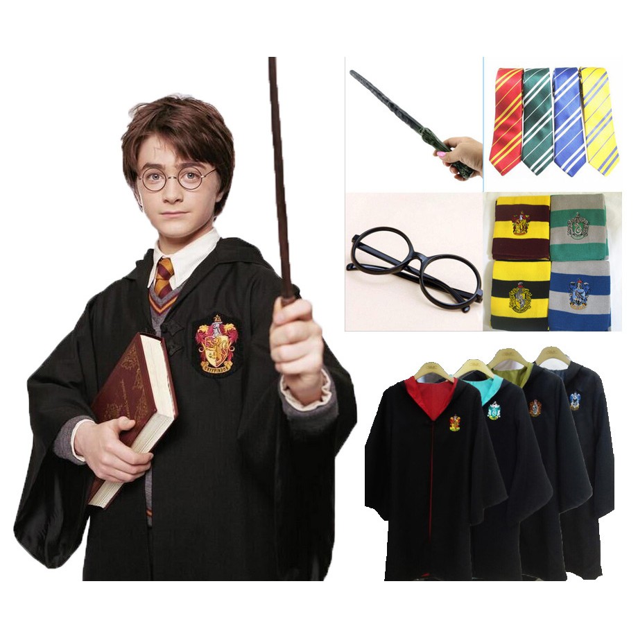 Áo Choàng Hóa Trang Harry Potter Cho Người Lớn Và Trẻ Em