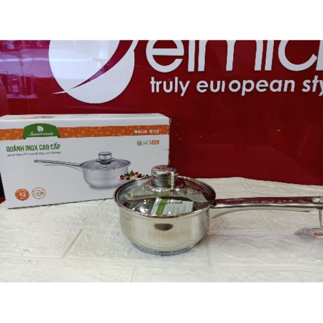 Elmich Nồi nấu bột inox smartcook 14CM SM3283