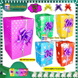 [CAO CẤP] HỘP QUÀ KIẾNG SIZE ĐẠI 30CM + TẶNG KÈM NƠ 3CM -  HỘP GÓI QUÀ GIẤY KIẾNG CỰC ĐẸP SẴN TIỆN LỢI