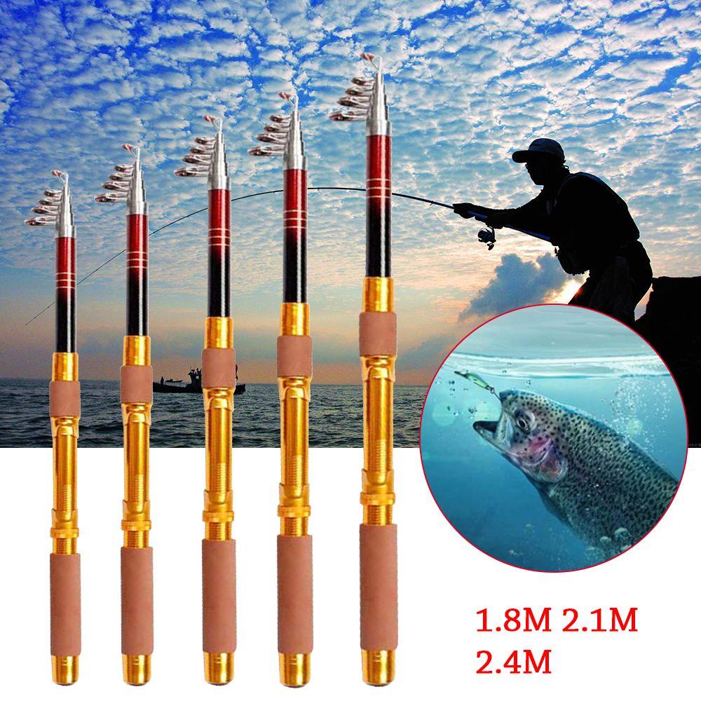 LANFY Cần Câu Cá Siêu Nhẹ Có Thể Gấp Gọn Tiện Dụng Mang Theo Du Lịch