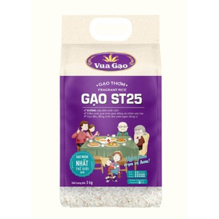 Gạo ST25 Túi 5kg - Vua Gạo