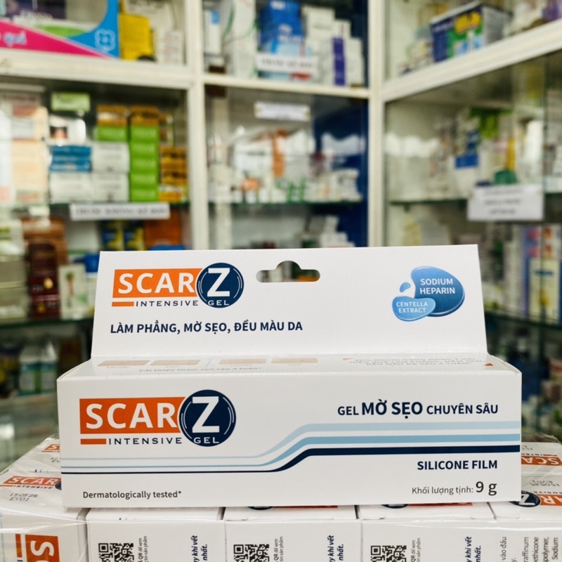 ✅  Scar Z intensive gel mờ sẹo chuyên sâu làm phẳng mờ sẹo đều màu da