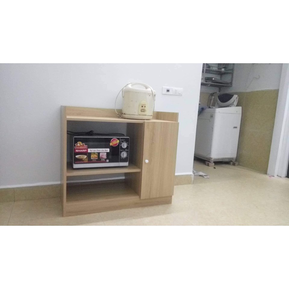 [ SALE CỰC RẺ ] Tủ Nhà Bếp Gỗ 1 Cánh màu Vân Gỗ hiện đại- GP38.3