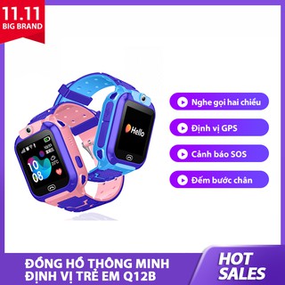 Đồng hồ thông minh nam nữ định vị trẻ em chống nước nghe gọi điện theo dõi sức khẻo, đo nhịp tim, SOS