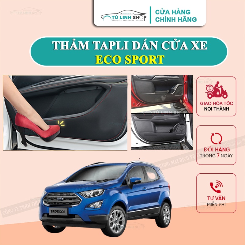 Bộ 4 Thảm Tapli ECO SPORT dán cánh cửa chống trầy xước xe