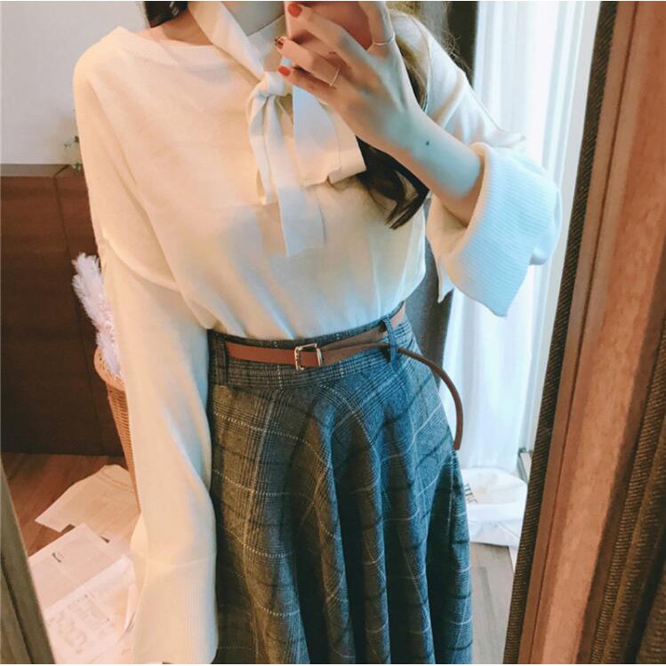 Chân Váy Dài Qua Gối Họa Tiết Sọc Caro Thời Trang Cho Nữ | BigBuy360 - bigbuy360.vn