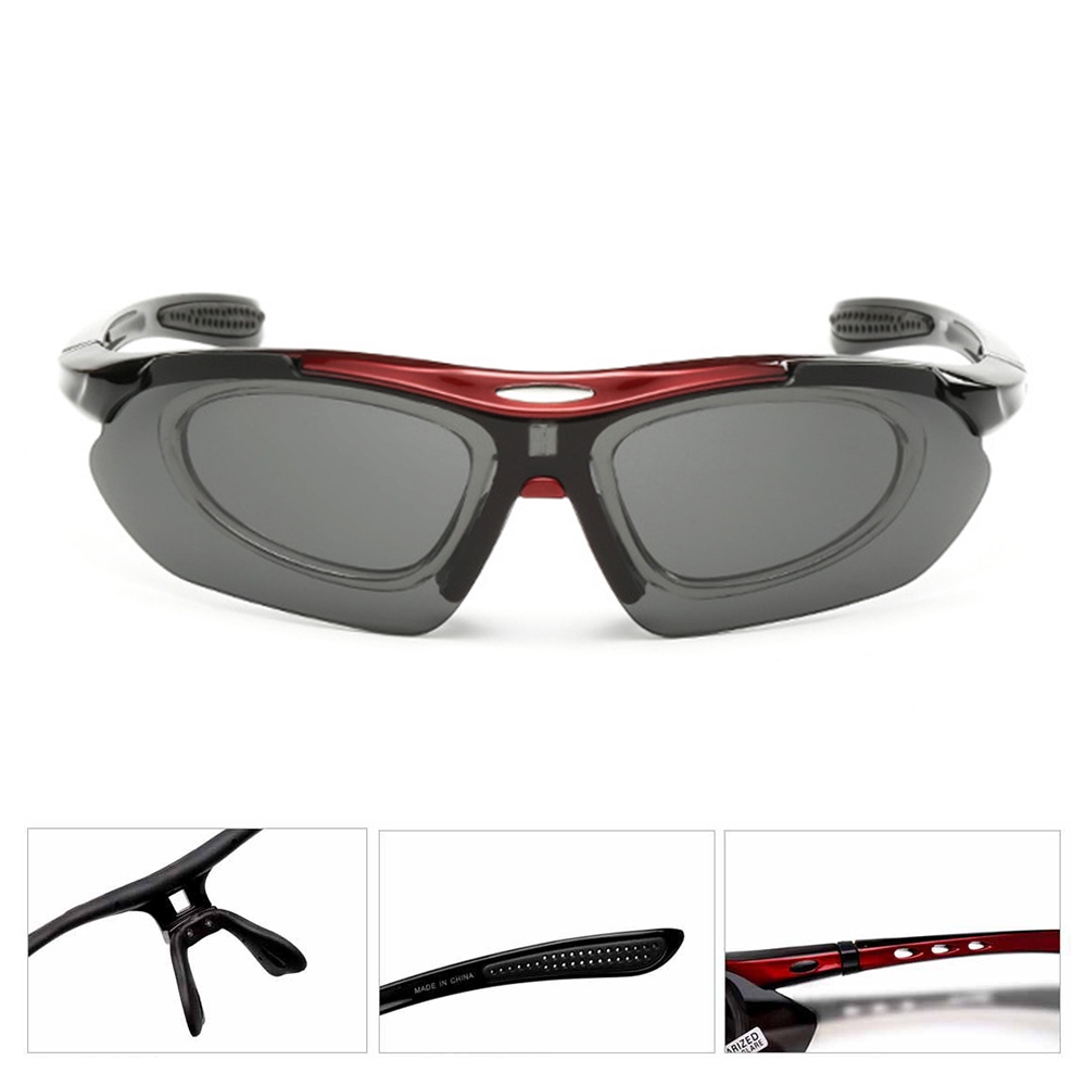 Kính Mát AIELBRO Phong Cách Thể Thao Chống Tia UV Độc Đáo