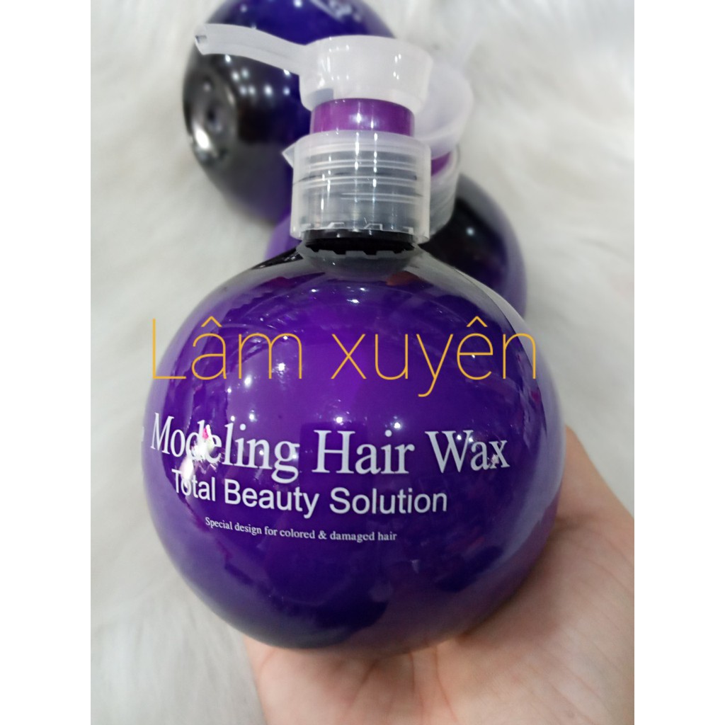 🍔FREESHIP🍔 Wax tạo lọn giữ nếp tạo kiểu tóc uốn xoăn Kella 200ml ( màu tím )💖giữ nếp tóc lâu,bồng bềnh và mềm mượt .🌻🌻🌻🌻