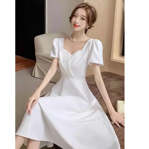 Đầm dài đi tiệc sang chảnh màu đỏ, trắng, đen thiết kế dạ hội có kèm mút thời trang nữ