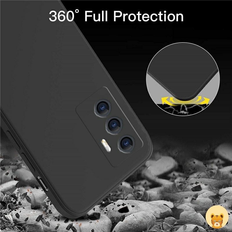 Ốp Điện Thoại Silicone TPU Mềm Với Dây Đeo Thời Trang Cho Oppo A5S A12 F9 F9 Pro